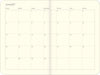 2027 Cavallini & Co. Language of Flowers Weekly Planner month at a glance page