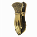 Brass Hand Clip shown with side profile- large