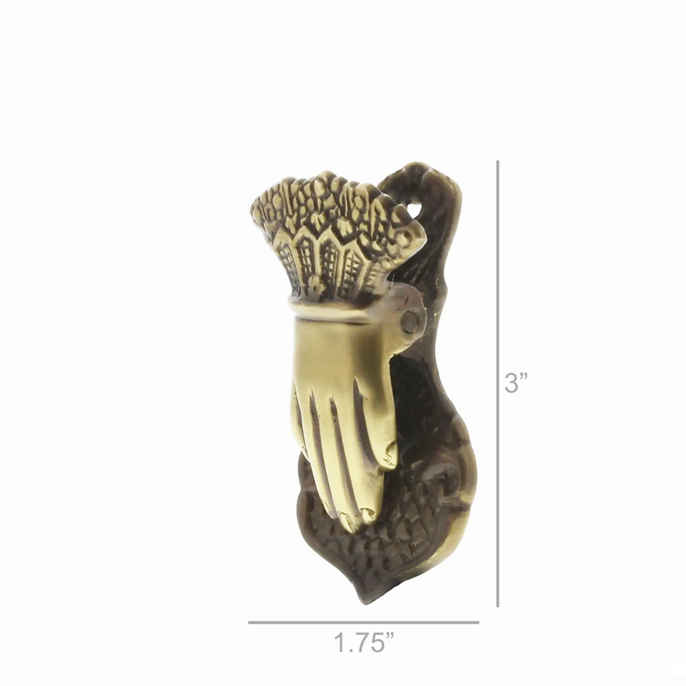 Brass Hand Clip- small 3" x 1.75"