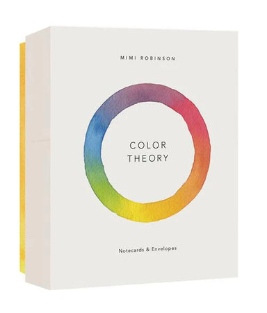 image of Color Theory- Set of 12 Notecards and Envelopes box front cover