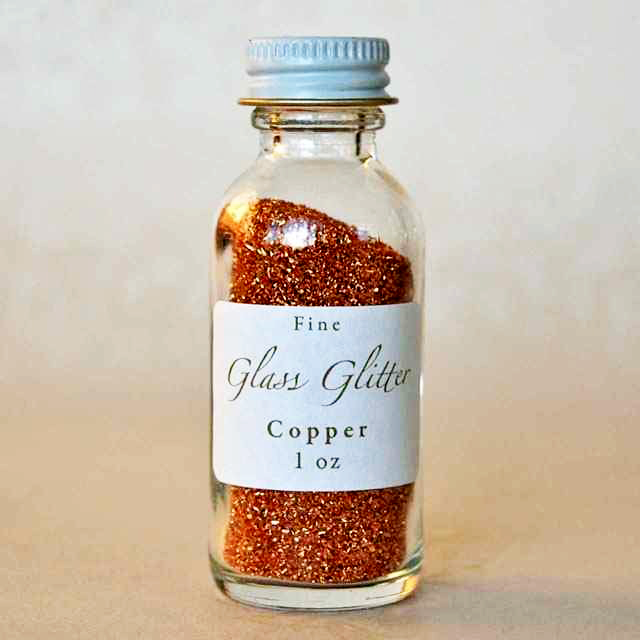 Authentic German Glass Glitter- Copper — Two Hands Paperie