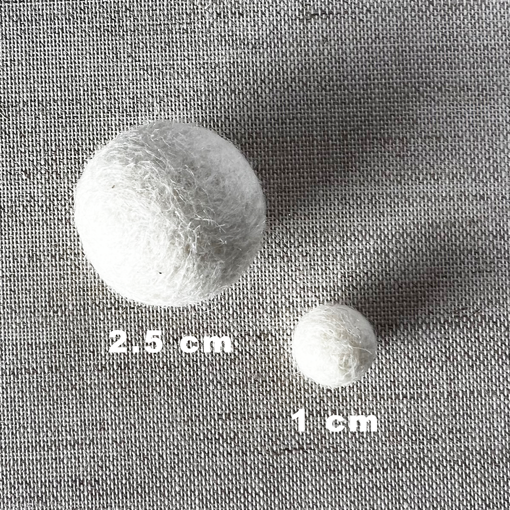 1cm Felt Balls, Wholesale Felt Balls