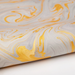 Handmade Indian Cotton Paper- Marbled Ash -Free Spirit- grey and gold-  detail