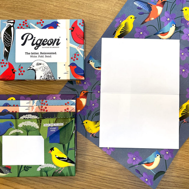 Pigeon Post- Carnival of Colour displayed on a table with product package