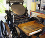 Using Polymer Plates – Letterpress Workshop press