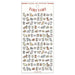 Japanese Mini Stickers- Tiny Tiny Dogs- single sticker sheet