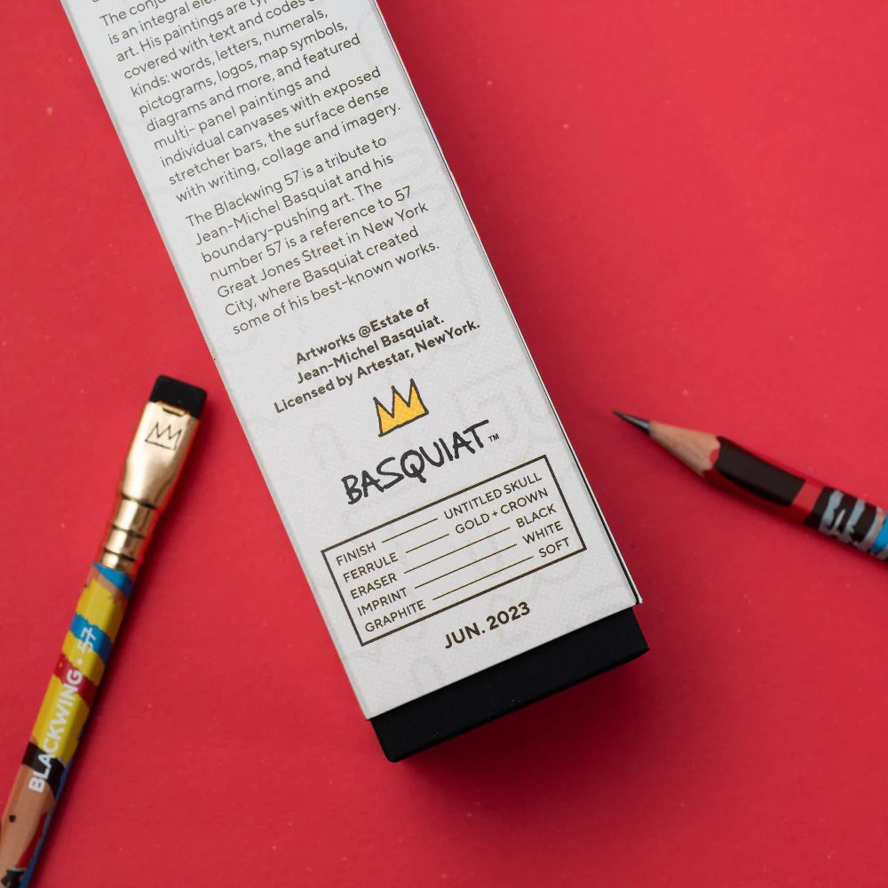 Blackwing Volume 57- Soft Pencils- Basquiat