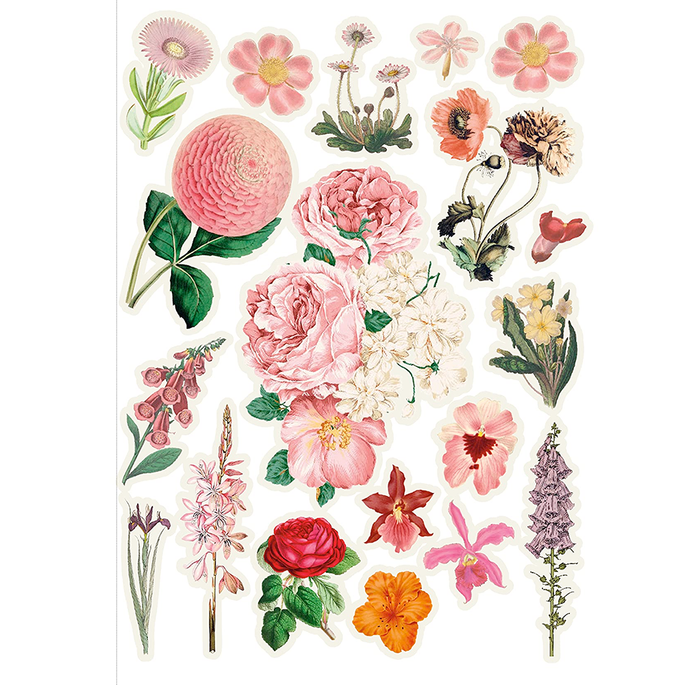 Cut Up This Book and Create Your Own Wonderland- flowers page