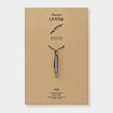 Traveler's Factory Partner Shop Charm- Brass Pen