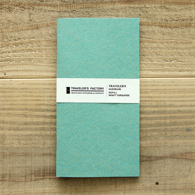 TRAVELER'S notebook Starter Kit- Regular Size- Blue — Two Hands Paperie