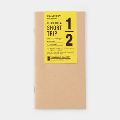 Traveler's Factory Partner Shop Regular Size ST Paper Notebook- Kraft