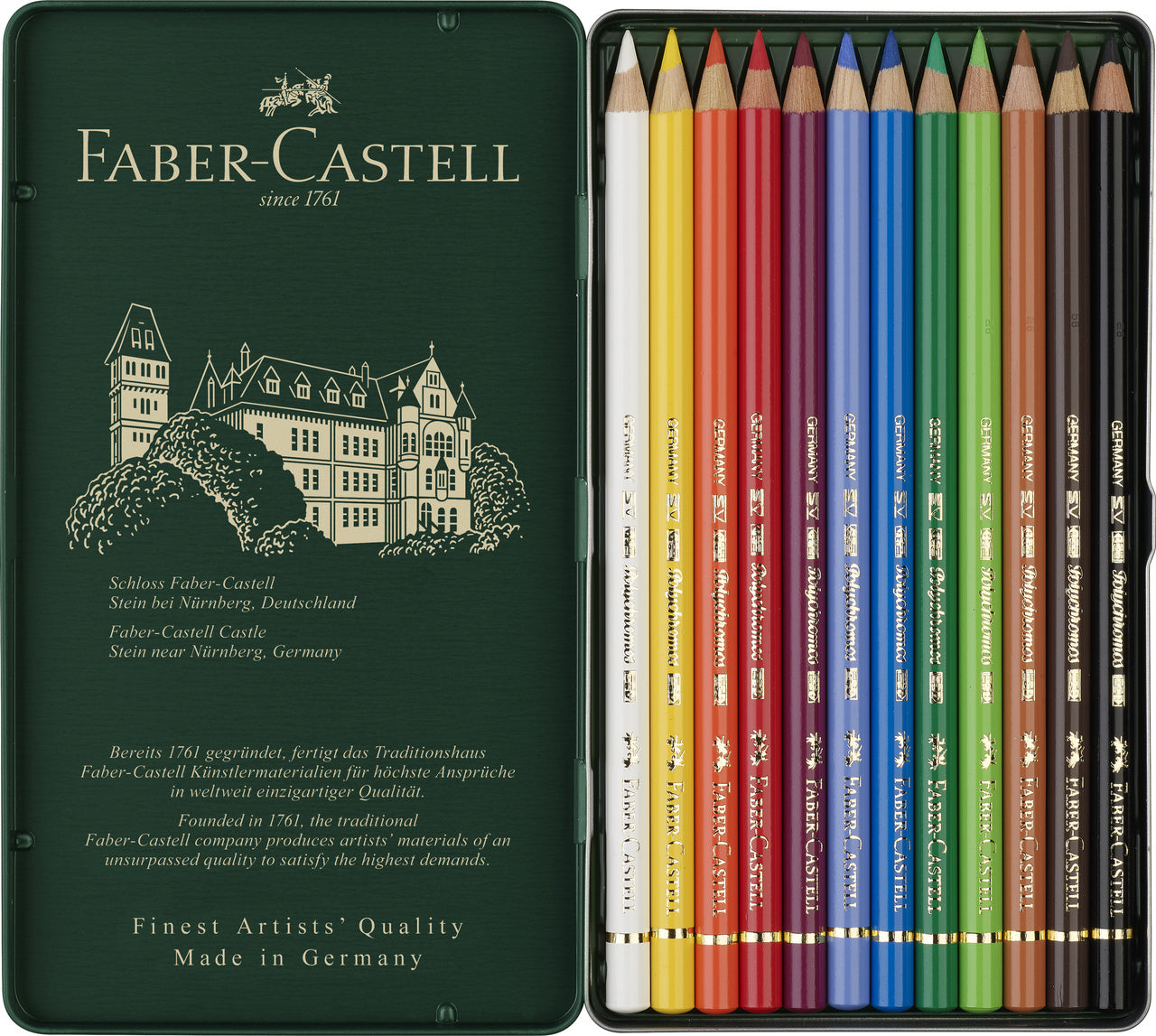Faber-Castell - Polychromos Gift set + accessories