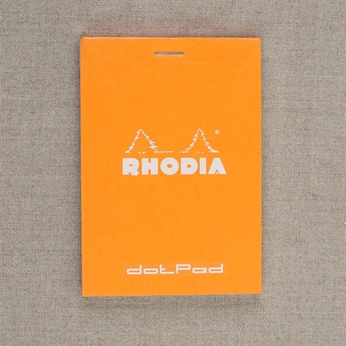 Rhodia Dot Pad, Orange, 3.38 x 3.75 inches
