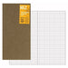 Grid Notebook refills features high quality paper. 