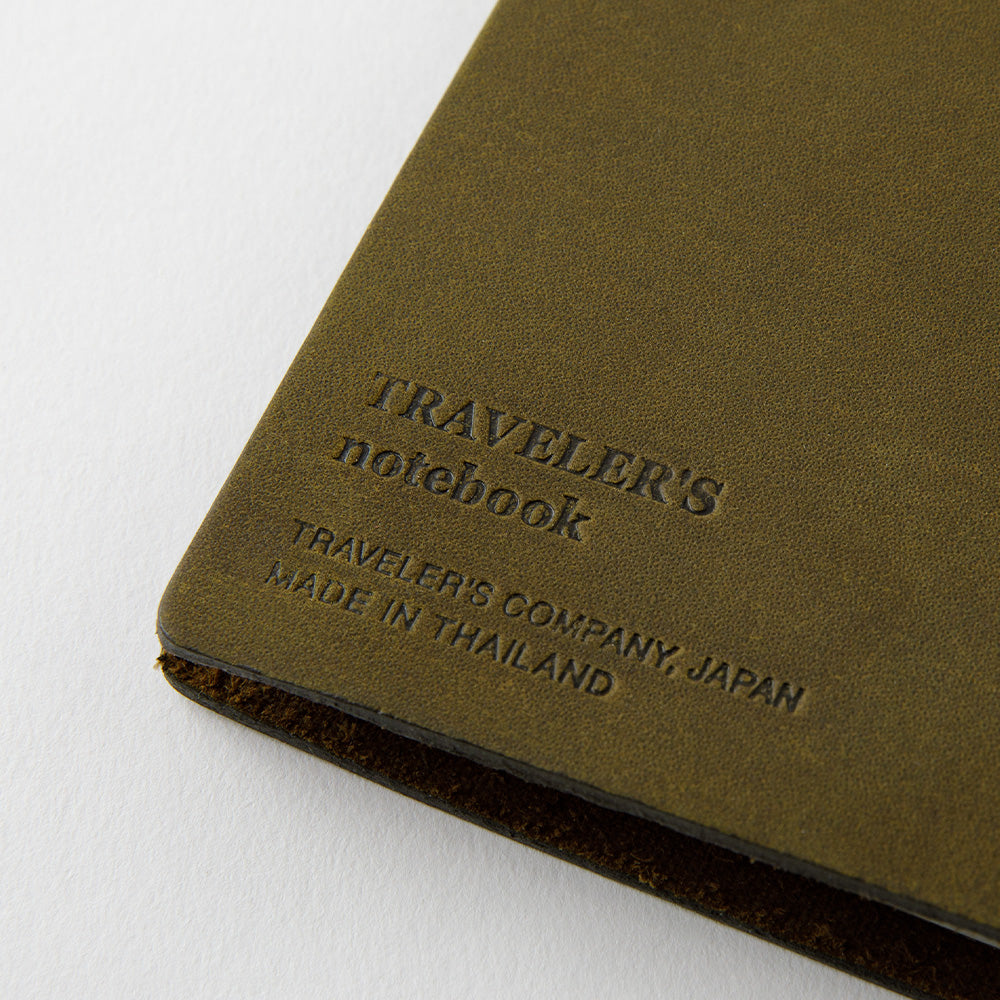 TRAVELER'S notebook Starter Kit- Regular Size- Olive