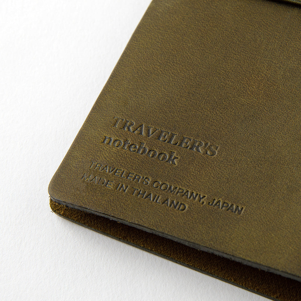 TRAVELER'S notebook Starter Kit-Passport Size in Olive