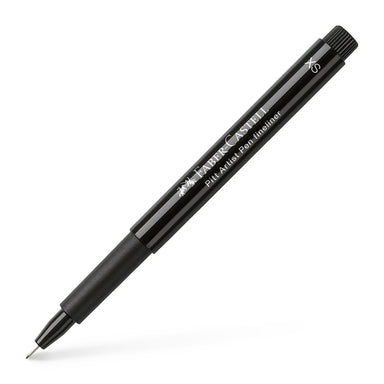 Set includes one each black pen in Superfine = 03mm, Fine = 05mm, Medium = 07mm and B = Brush