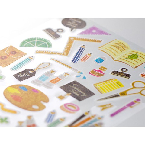 Sticker Set- Art and Stationery Theme — Two Hands Paperie