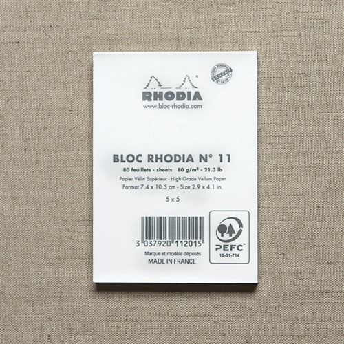 Rhodia Ice Grid Pad, 2.88  x 4 inches