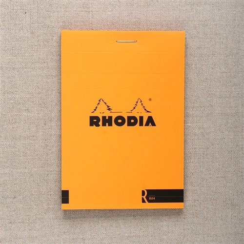 Rhodia R Lined Pad Orange, 3.3 x 4.7 inches