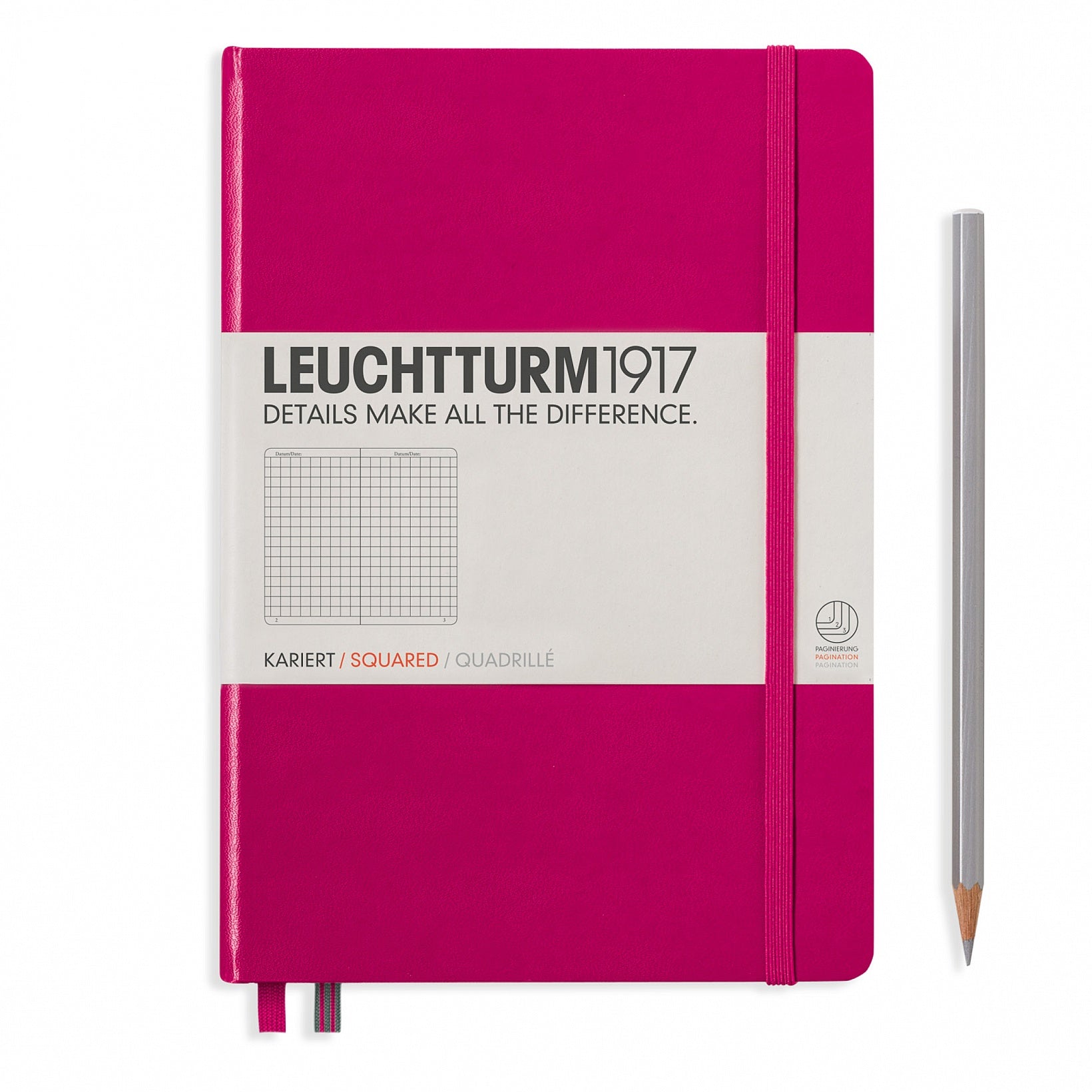  Lined Journal Notebook for Women, A5 Pink Hardcover