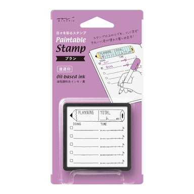 Midori Stamp Pad- Planning List