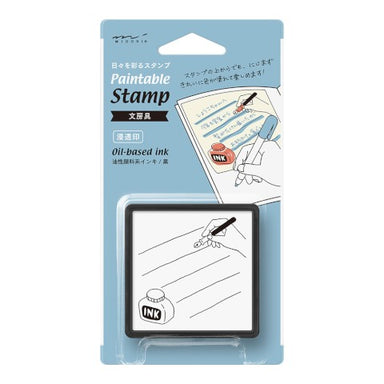 Stamp Sticker Set- Stationery Theme — Two Hands Paperie