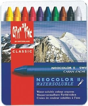 Caran d'Ache Neocolor II Water Soluble Pastels — Two Hands Paperie