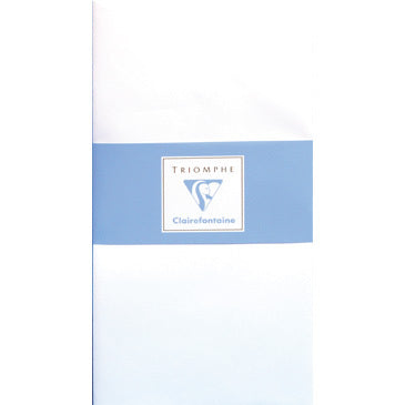 Clairefontaine  DL Size Lined Envelopes- Self-sealing- Pack of 25 (fits A4 size paper)