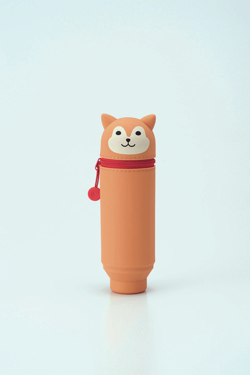 Punilabo Stand Up Pen Case- Shiba Dog — Two Hands Paperie