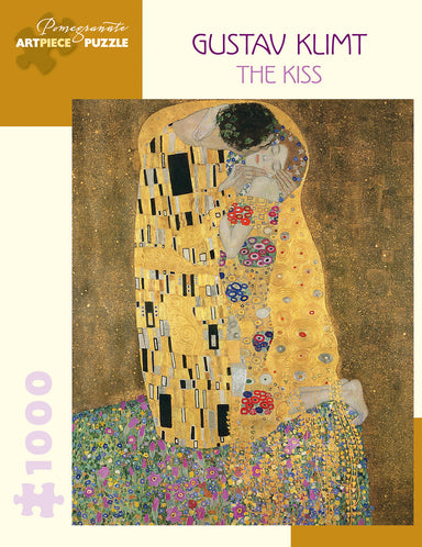 The Kiss by Gustav Klimt is sure to be a challenging puzzle. Painted in 1908-1909, has become Gustav Klimt's most recognizable work.