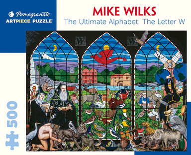 Mike Wilks The Ultimate Alphabet: The Letter W 500-Piece Jigsaw Puzzle
