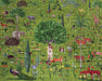 Rebecca Campbell "The Garden of Eden" 1000-Piece Jigsaw Puzzle finished size is 20 by 25 inches.