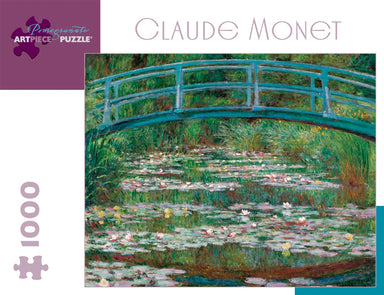 Pomegranate Claude Monet Japanese Footbridge 1000 Piece Puzzle