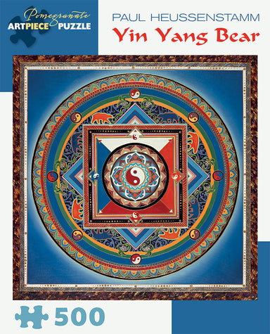 Paul Heussenstamm Yin Yang Bear 500-Piece Jigsaw Puzzle