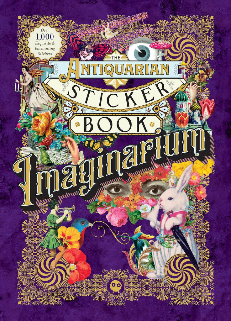 New Imaginarium Antiquarian Sticker Book: flipthrough + review (stationary  haul) 📖 