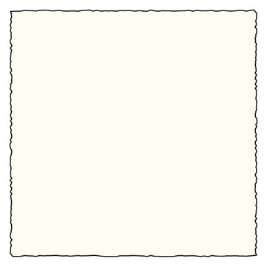 Medioevalis Flat Cards,4.75 by 4.75 inches Square, 100 pack, Cream finish