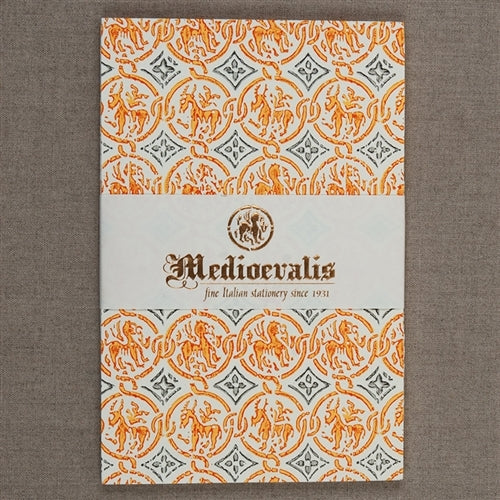 Medioevalis Writing Pads by Rossi 1931, 5x8 inches (A5) cream.
