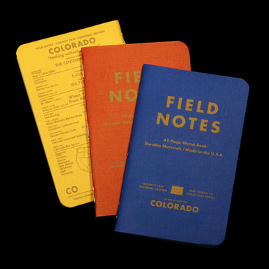 Field notes has created their "County Fair" edition for the entire US. While we would like to carry them all, we have to start somewhere. 