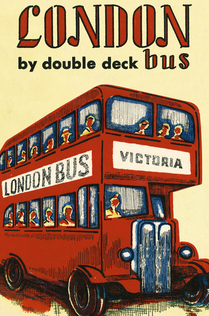 Double decker bus is included- of course!