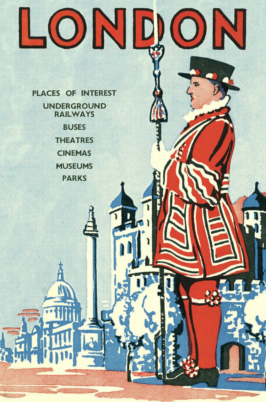 Cavallini & Co. London Vintage Postcards