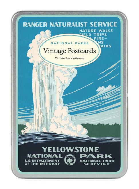 National Parks Vintage Postcards by Cavallini & Co.