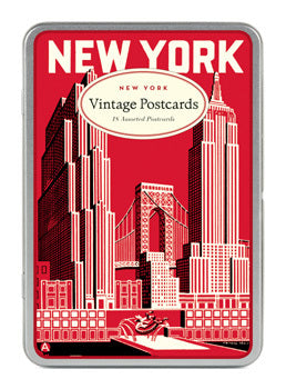 New York Vintage Postcards by Cavallini & Co.