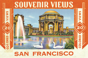 San Francisco Vintage Postcards by Cavallini & Co.