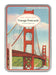 San Francisco Vintage Postcards by Cavallini & Co. include 18 postcards with vintage images of the Golden Gate Bridge, cable cars, and Chinatown.