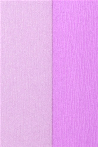 Double Sided Crepe Paper- Lilac and Lavendar