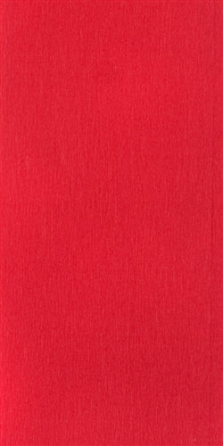 Solid Color Crepe Paper- Flame Red