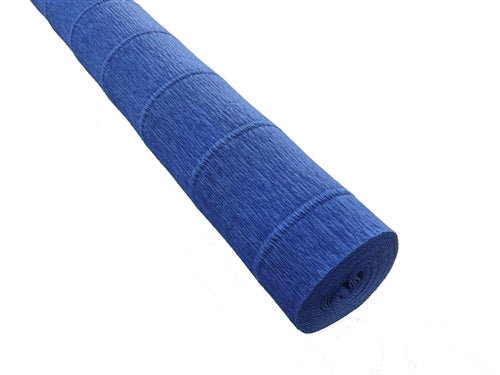 Solid Color Heavyweight Crepe Paper- Carribean Blue