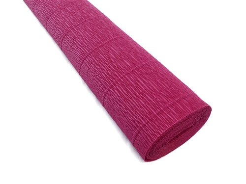 Solid Color Heavyweight Crepe Paper-  Red Velvet