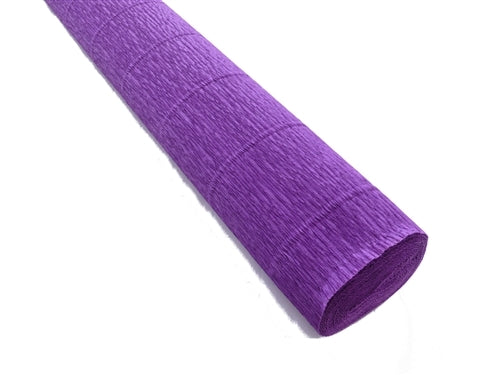 Solid Color Heavyweight Crepe Paper-  Plum